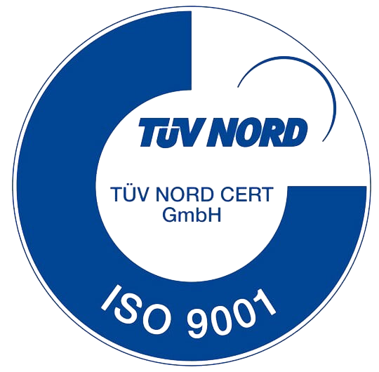 نشان گواهینامه TÜV NORD ISO 9001