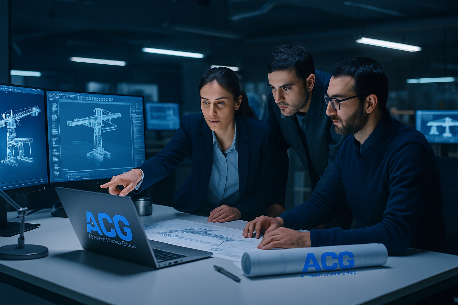 تست بار و کنترل نهایی تجهیزات لیفتینگ ACG