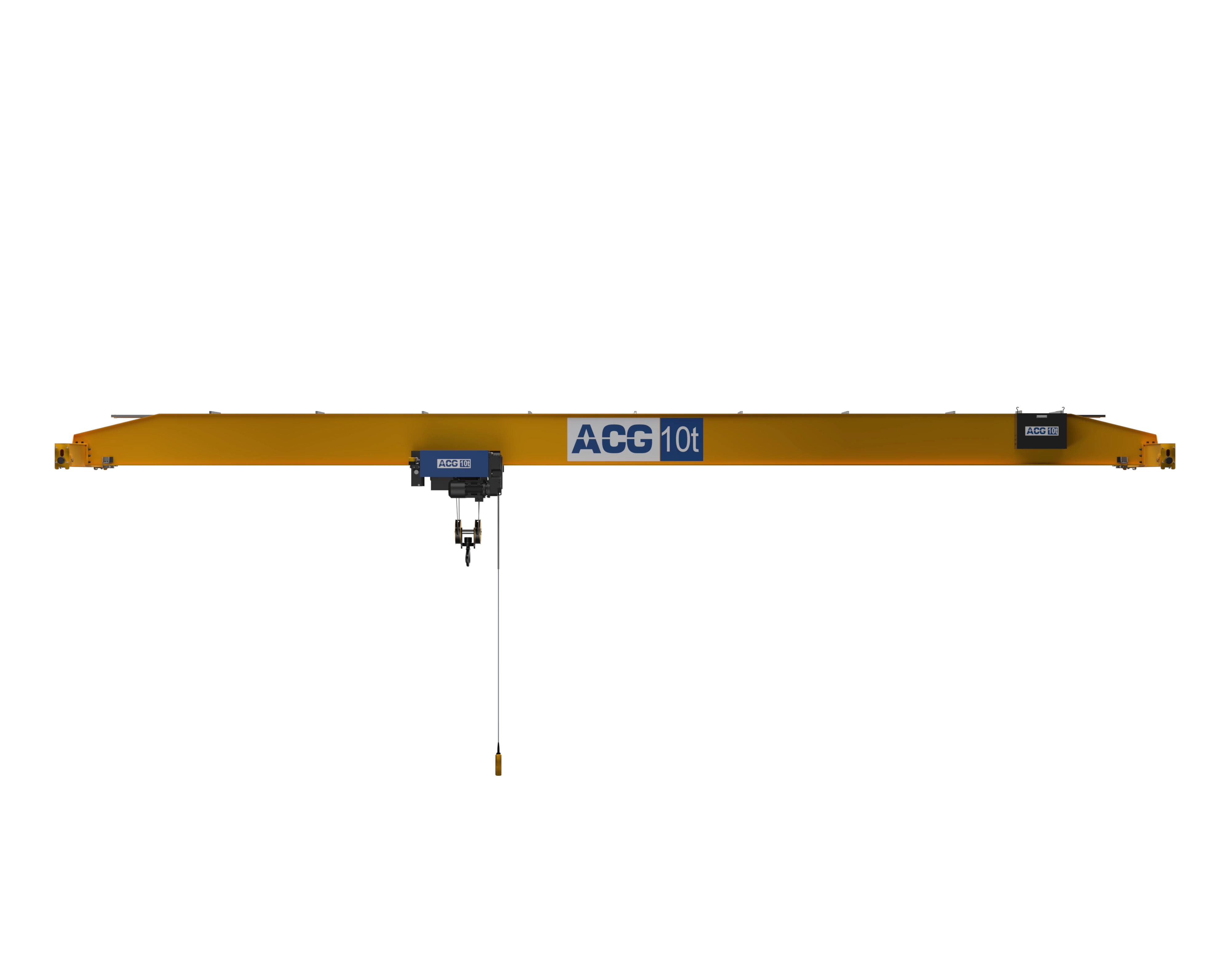 رندر جرثقیل سقفی تک پل ACG