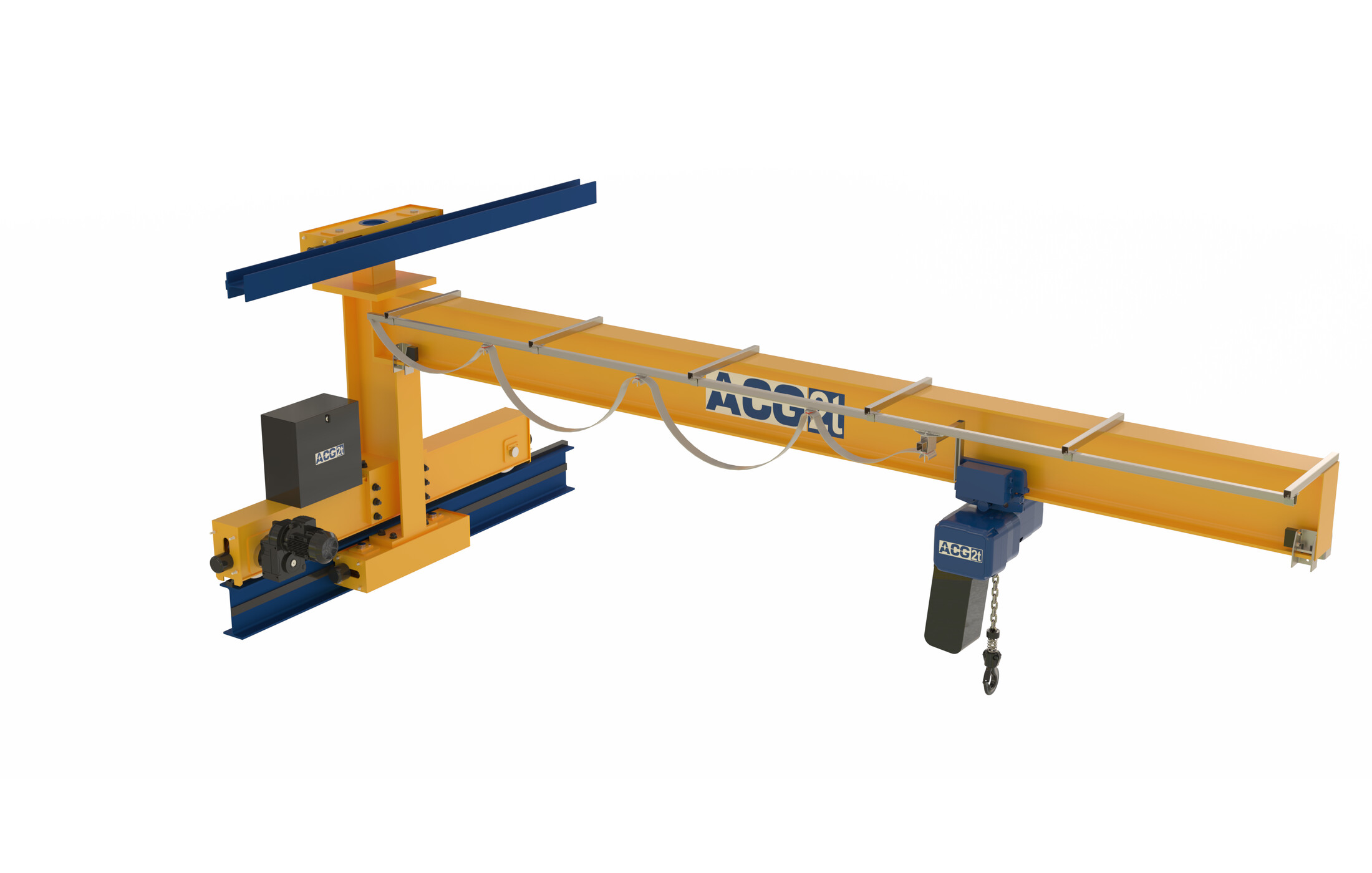 جرثقیل بازویی متحرک دیواری ACG - تصویر 6