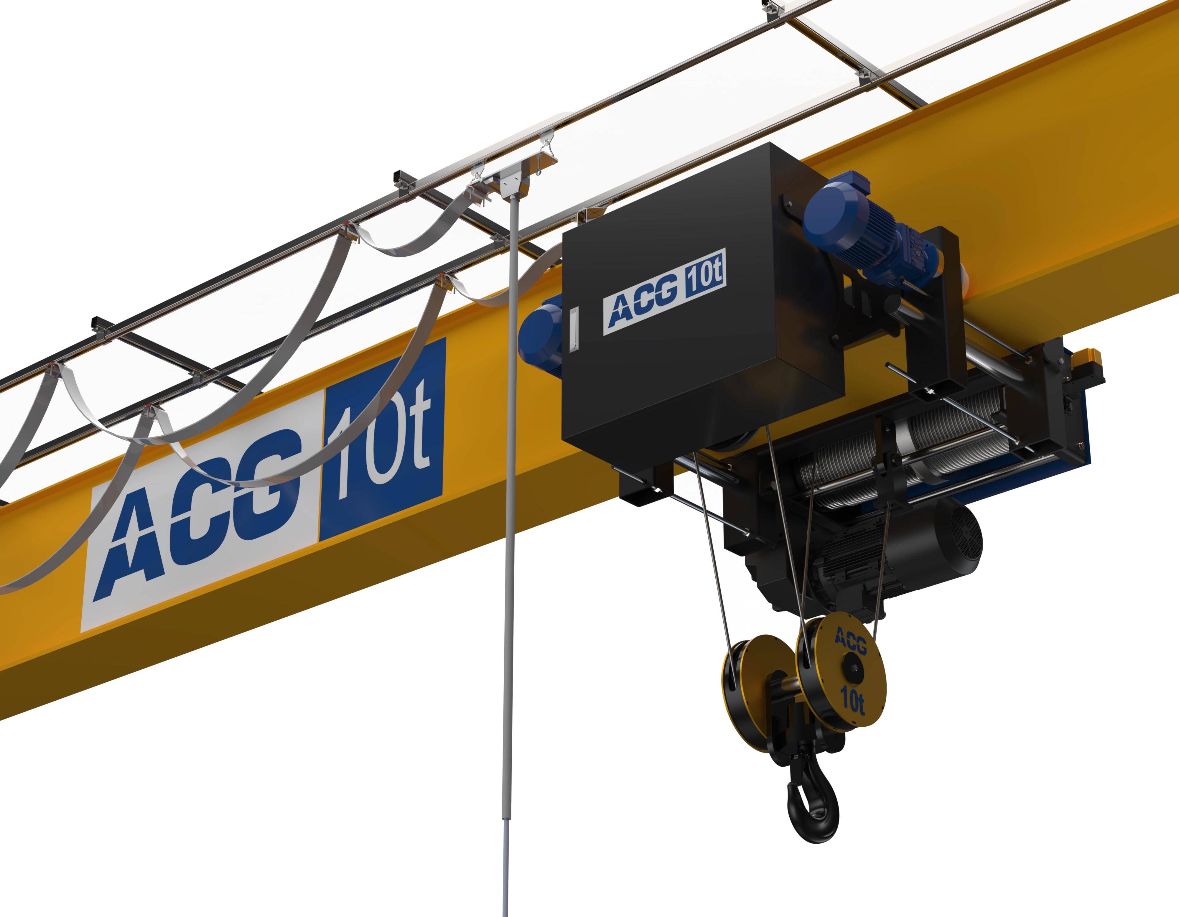 رندر مهندسی بالابر بکسلی ACG