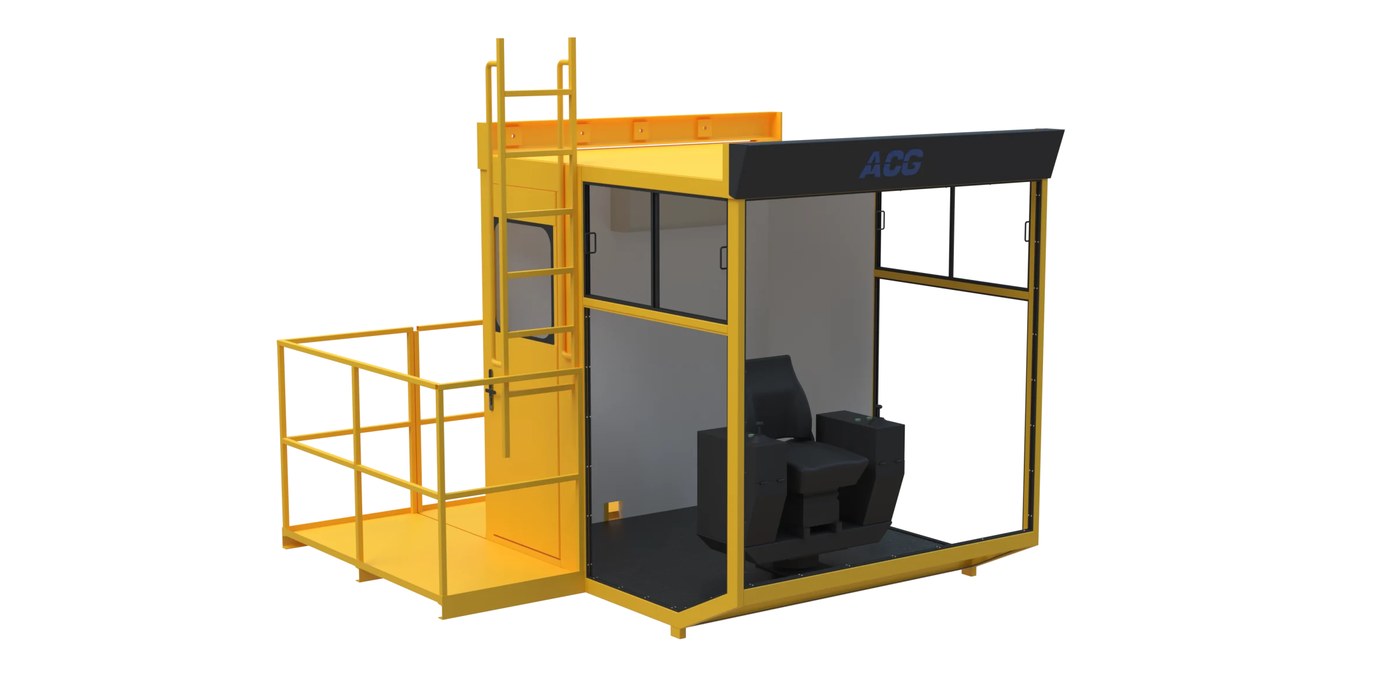 ACG Crane Operator Cabin Interior View
