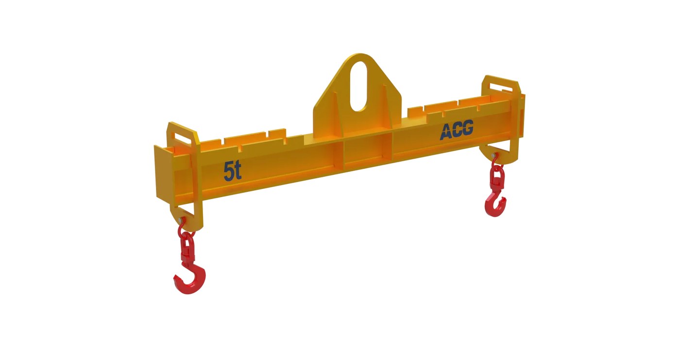 ACG Lifting Beam 3D Exploded View
